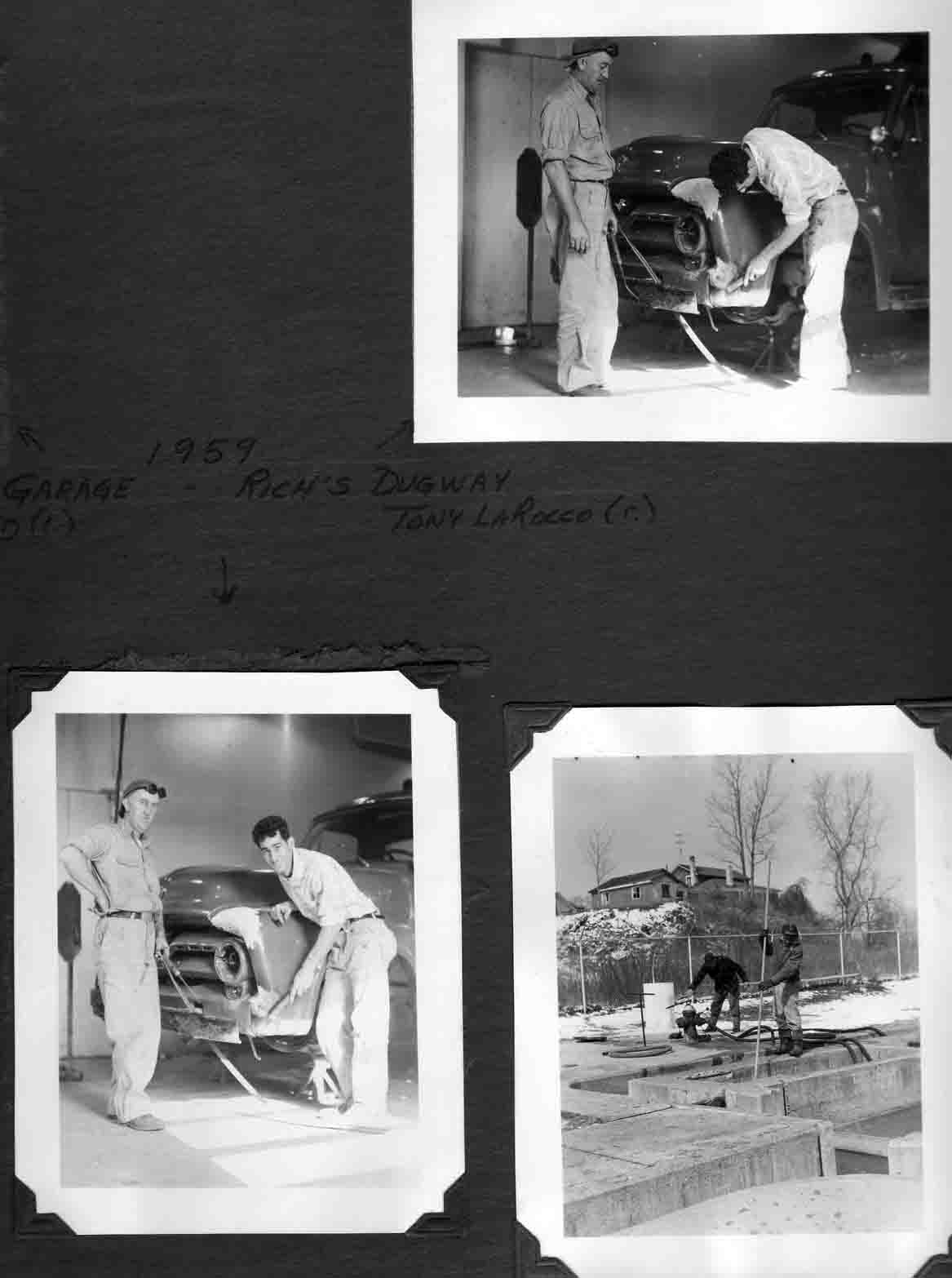 1959 Richs Dugway Garage E. Bound(l) and Tony LaRo